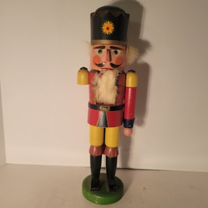 Vintage Nutcracker Soldier *  14 1/2 inch * Christmas Decoration *