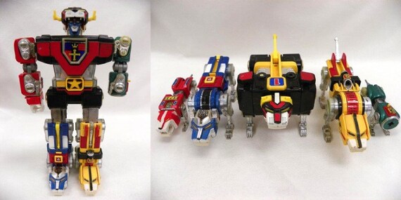 voltron diecast vintage