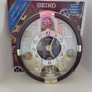 Seiko collector's edition wall cheap clock