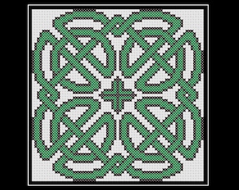 Celtic cross stitch pattern: Celtic Knotwork