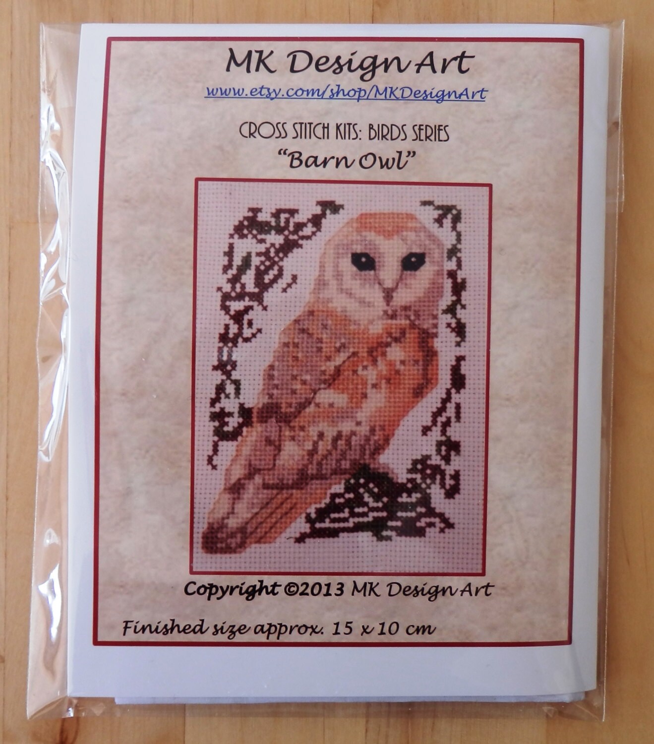 Owl Cross Stitch Craft Kit