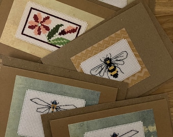 Handmade Greeting Card: Assorted nature designs