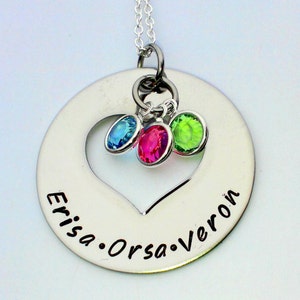 Personalised name necklace - personalised name necklace for mum - childrens name necklace - mum jewellery - gift for her mum nanny auntie