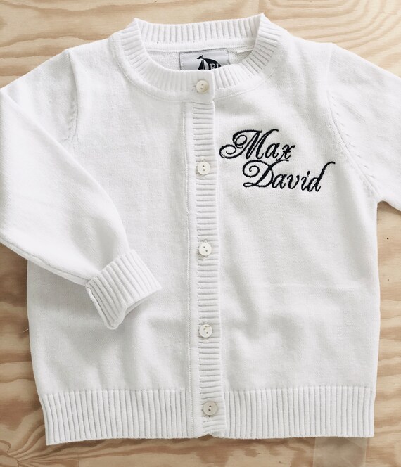 next christening cardigan