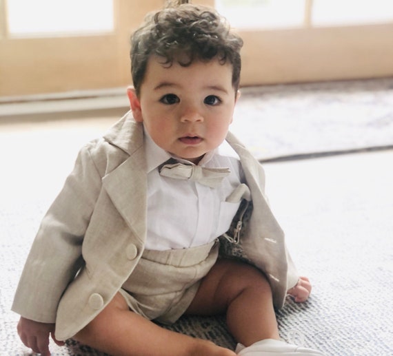 Chaqueta Blazer De Lino Beige Para Ninos Para Bautismos Y Etsy Chaqueta Blazer De Lino Beige Para Ninos Para Bautismos Y Etsy