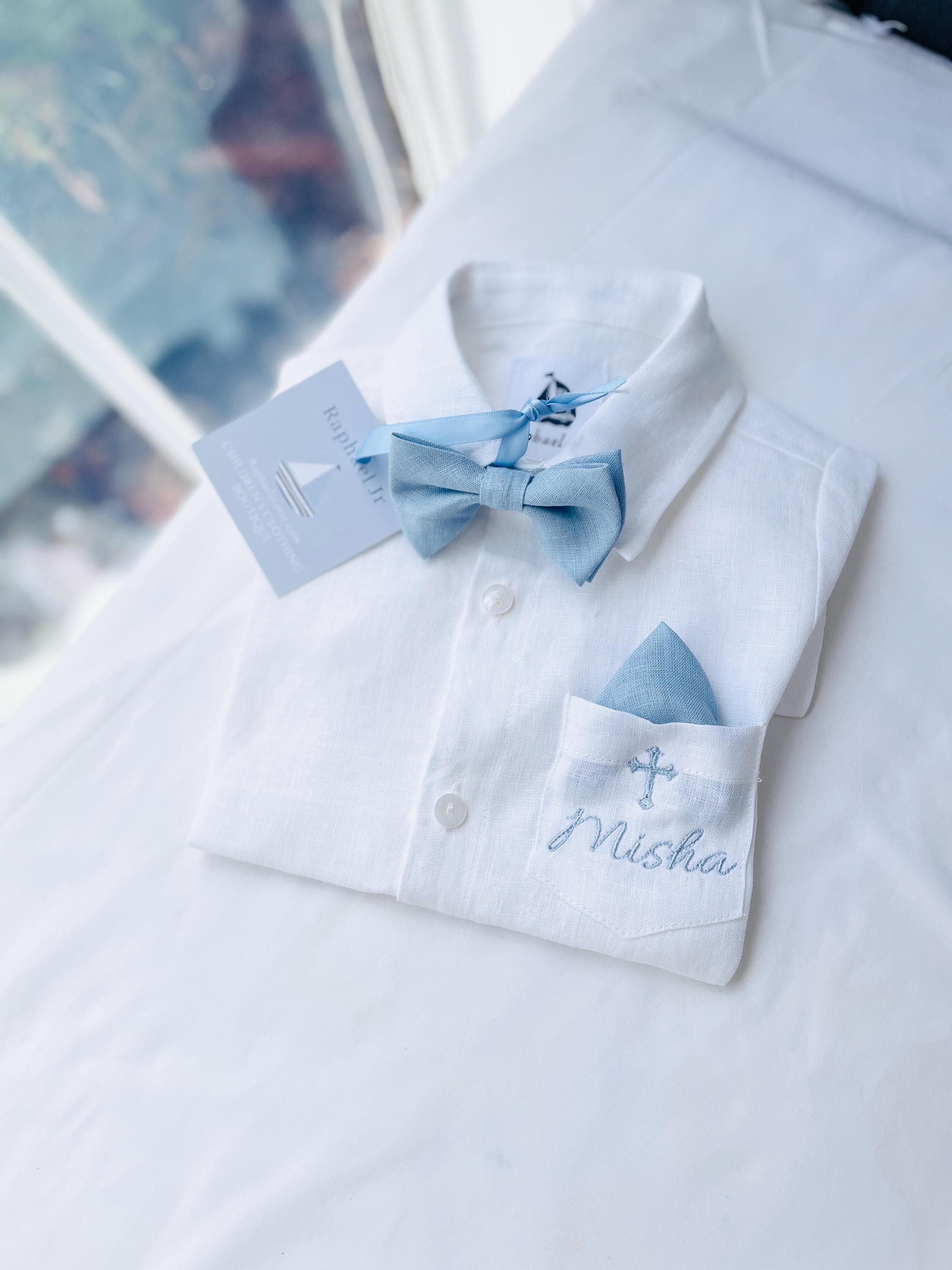 Ivory Tapestry Kids Bow Tie Ivory Tapestry Kids Bow Tie