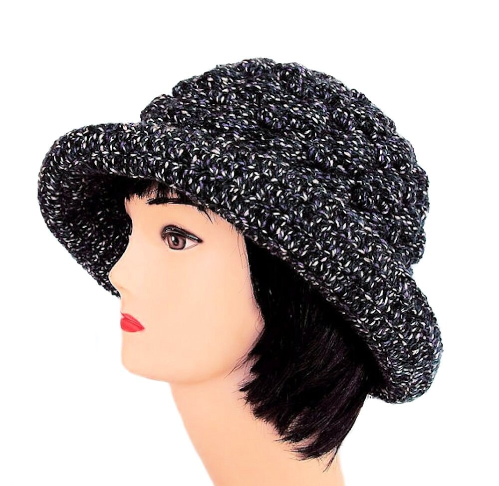 Women's Knit Hat Women's Fedora Winter Hat with Etsy