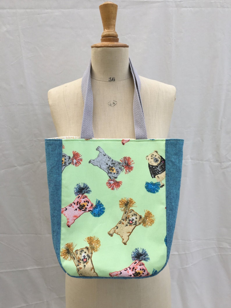 Gym Bag Linen Tote Book Bag Grocery Bag Dance Bag Small Tote Tote Bag Travel Tote Small Bag Travel Bag Lunch Bag