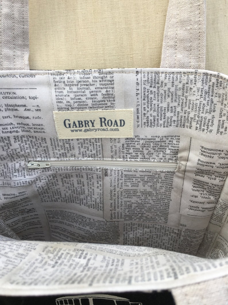 Travel Bag Travel Tote Linen Tote Lunch Bag Book Bag Tote Dance Bag Small Tote Grocery Bag Small Bag Gym Bag Bag