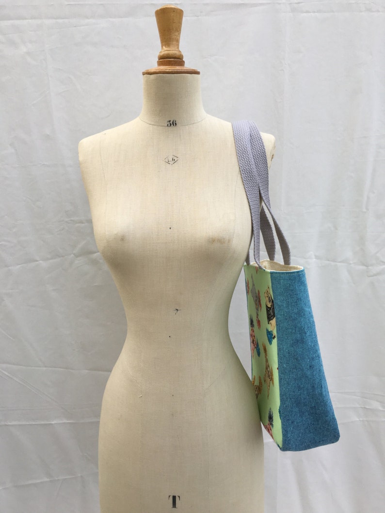 Gym Bag Linen Tote Book Bag Grocery Bag Dance Bag Small Tote Tote Bag Travel Tote Small Bag Travel Bag Lunch Bag