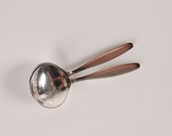 Dänischer Georg Jensen Cypres Sterling Silber von Tias Eckhoff entworfen 1952. Marmeladenlöffel L 10,8 cm.