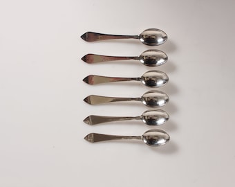 Georg Jensen Sterling Silver Acorn Pattern Tea Spoons, Priced Per