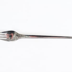 Danish Georg Jensen Argo Sterling Silver Cutlery by Magnus Stephensen designed in 1961. Dinner Fork L. 19 cm.