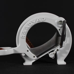 RAADVAD Bread Slicer/Cutter White - Vintage Danish Design Model  294. Made in Denmark 1980s - Retro Kitchen Design