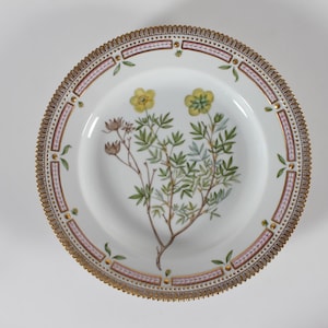 Assiette Royal Copenhagen Flora Danica Sus Scorfa - Porcelaine 25,5 Cm - Occasion
