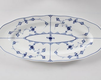 ロイヤルコペンハーゲン ブルーフルーテッド プレーン スカロップ