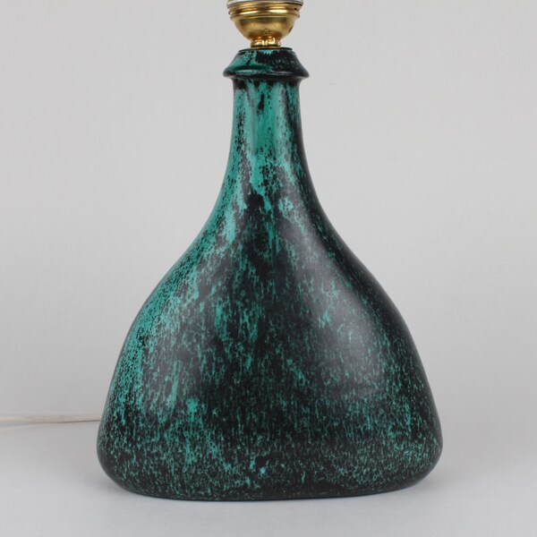 HAK Herman A. Kähler Lamp base   Hammershoi style  made in Denmark mid century