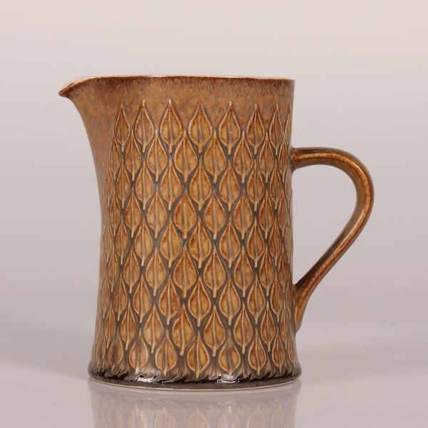 Super RARE! Molto presto! Jens Harald Quistgaard IHQ - RELIEF Pitcher con smalto doppio fuoco da Kronjyden in Danimarca - metà secolo