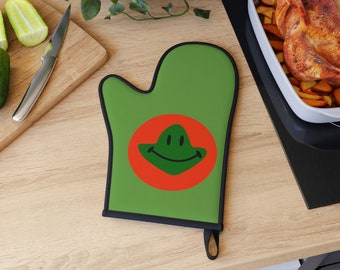 Smiley Frog Oven Glove