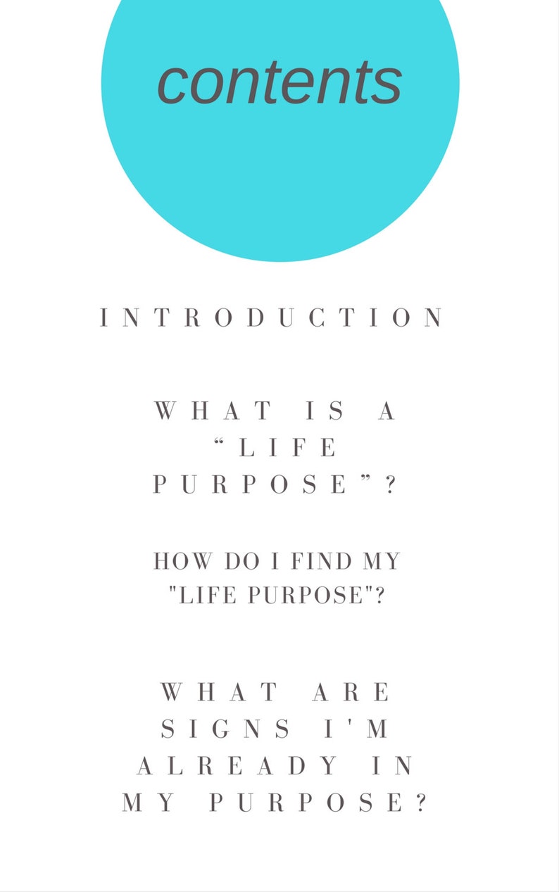 Living Your Life Purpose study notes ebook printable image 3