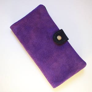 iPhone Wallet / Suede Leather image 8