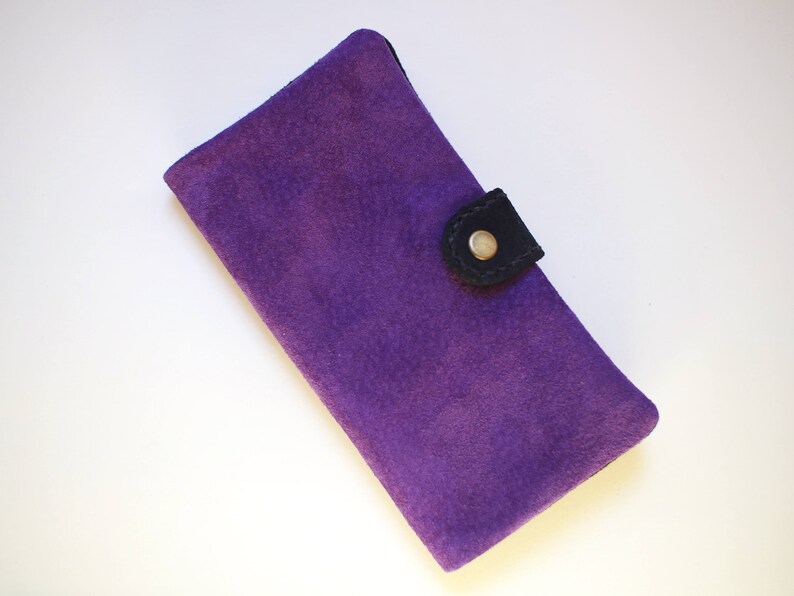 iPhone Wallet / Suede Leather image 8