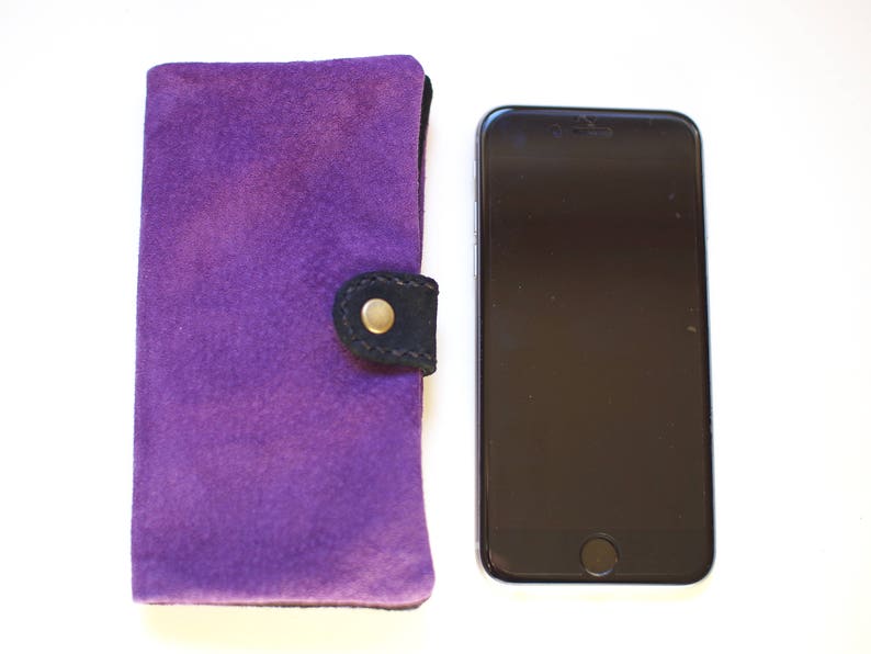 iPhone Wallet / Suede Leather image 7