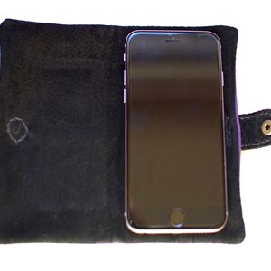 iPhone Wallet / Suede Leather image 4