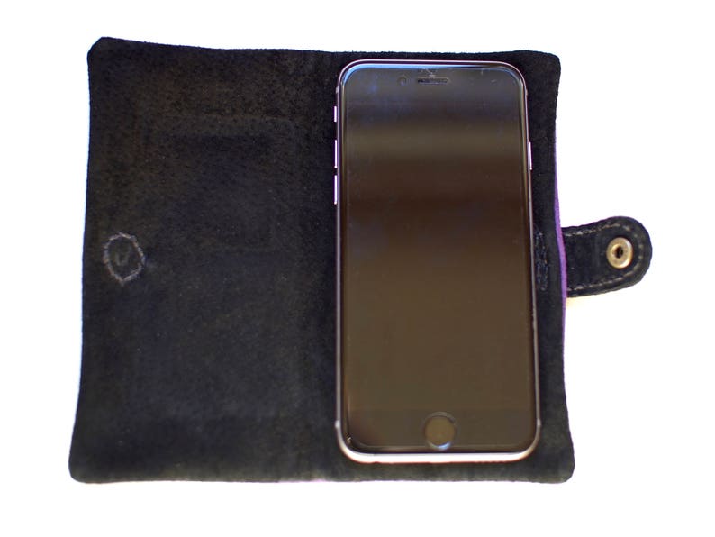 iPhone Wallet / Suede Leather image 4