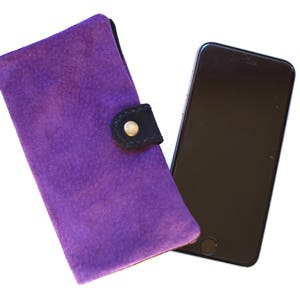 iPhone Wallet / Suede Leather image 3