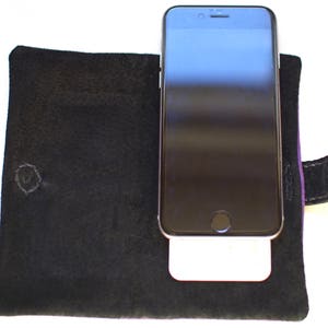 iPhone Wallet / Suede Leather image 5