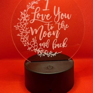 I Love You To The Moon Light