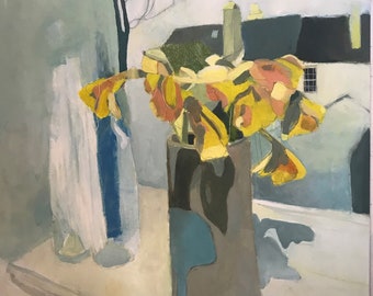 Still Beautiful - Greeting card of original painting Emma Franc