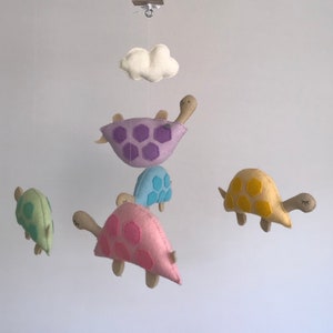 Ready to ship. Ocean baby mobile, sea themed nursery, baby mobile, turtle mobile, cot baby mobile