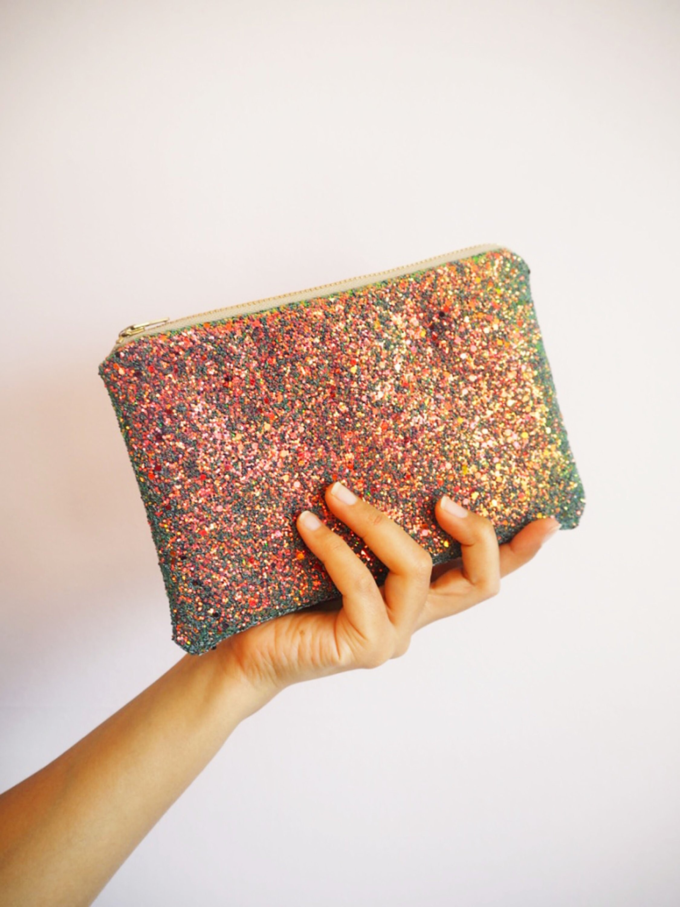 glitter makeup case