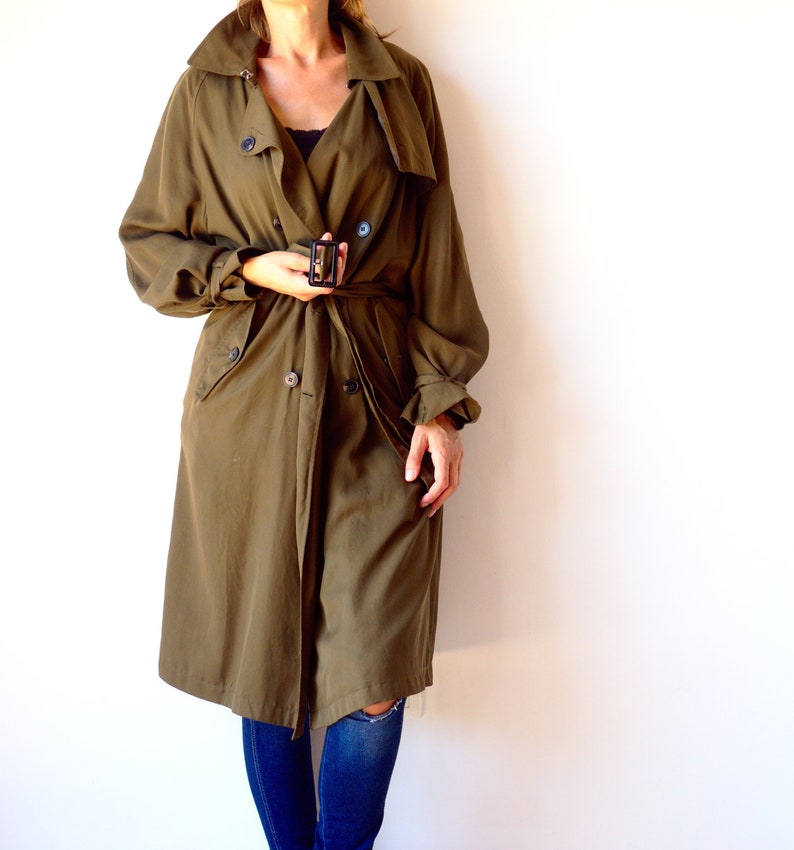 khaki green coat