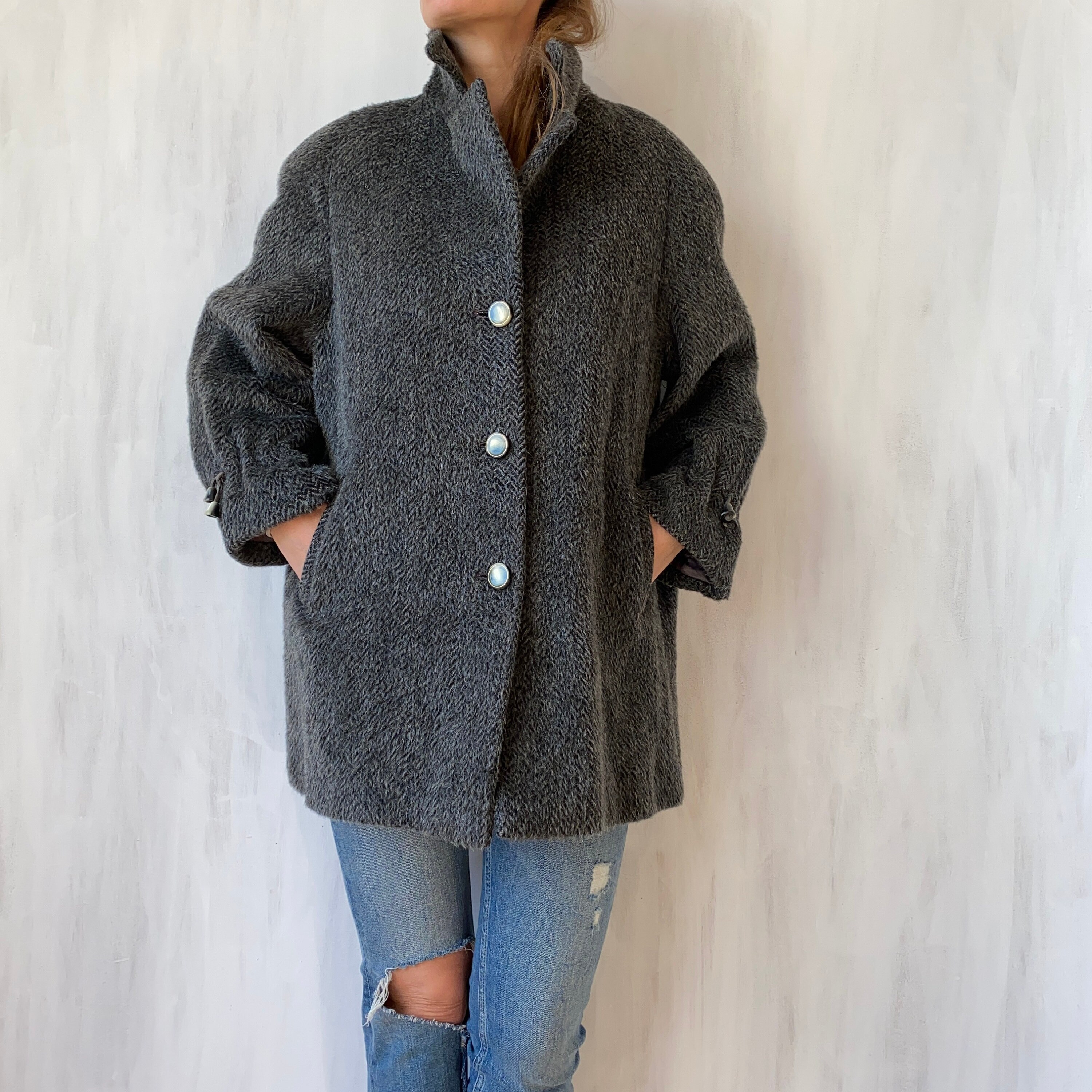 Llama wool coat Clearance