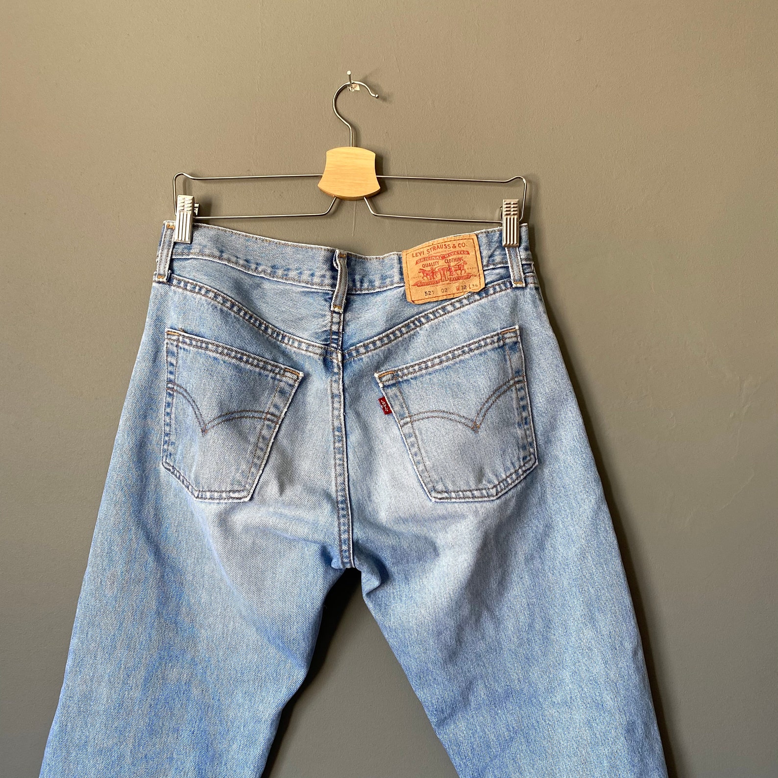 Vintage Levi's 521 jeans W32 L34 mom jeans Levi's | Etsy