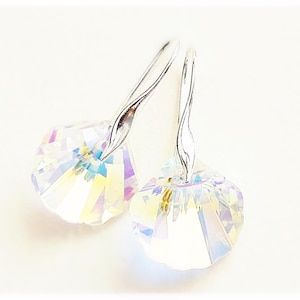 Gold plated earrings Swarovski Baroque jewelry Sahara earrings multicolor jewelry Gold earrings Bridal jewelry bridesmaid gift for her