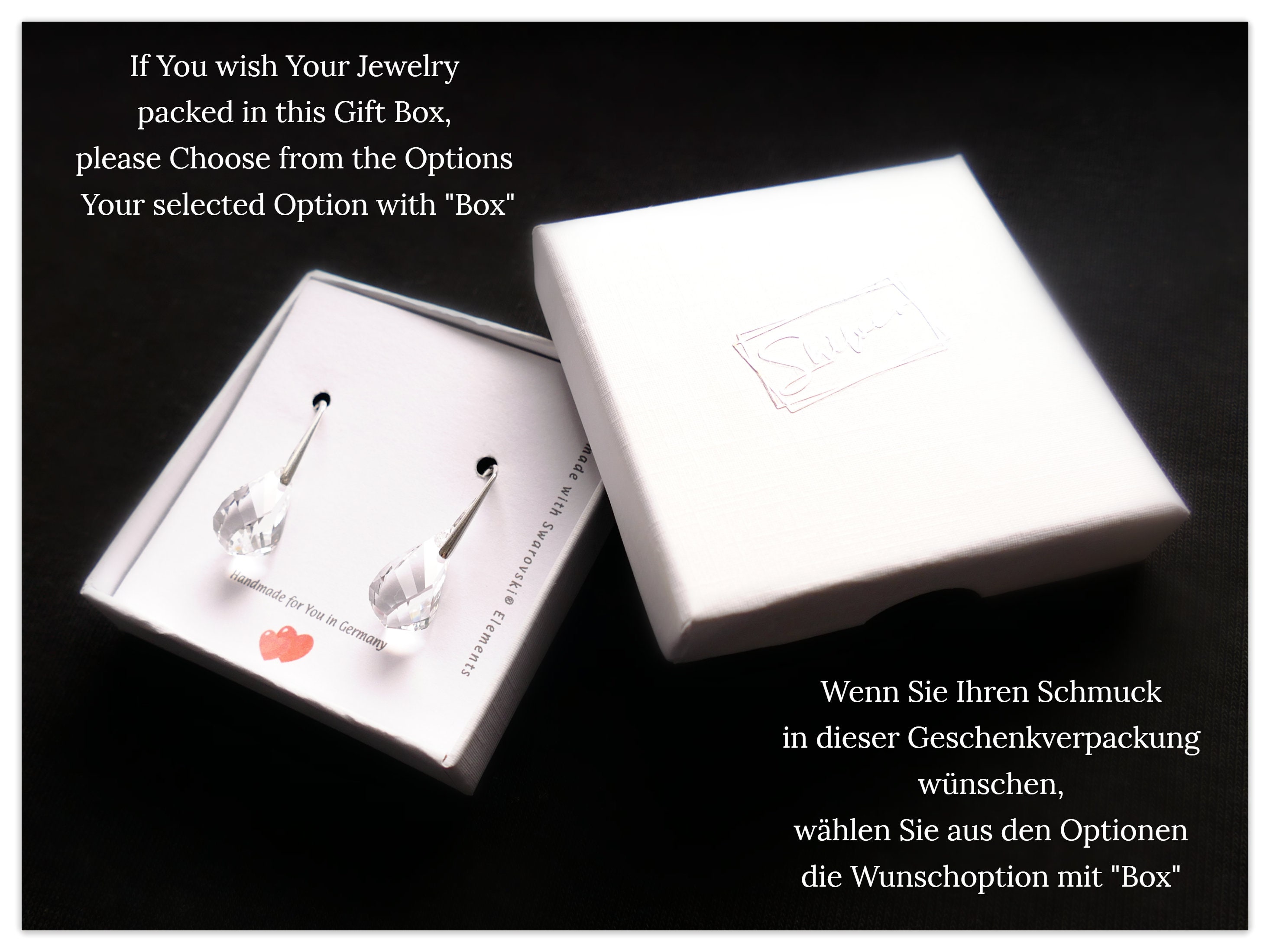 EVER FAITH Damen Ohrringe – Strass Tropfen Ohrhänger, Silberfarben, 6 Cm, Für Hochzeit & Abend