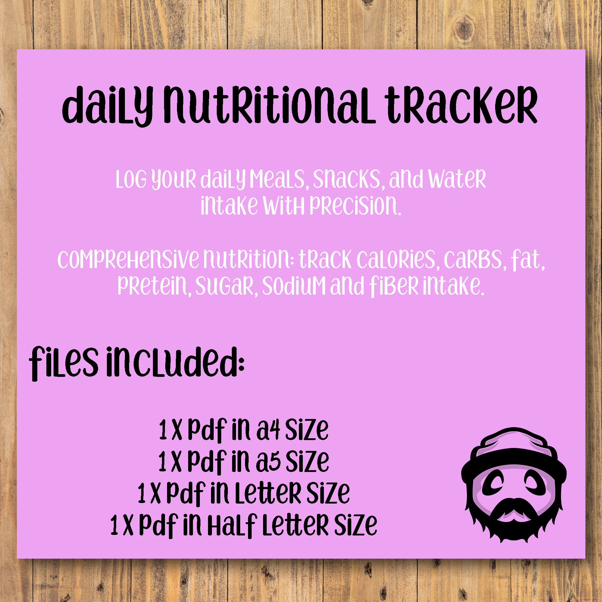 printable-nutrition-tracker-sheet-monitor-calories-carbs-more-etsy