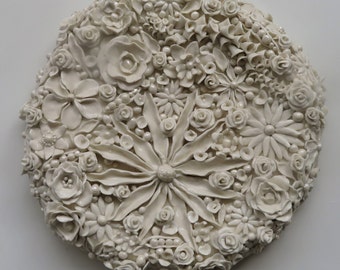 Handmade Porcelain Wall Decoration - Made to Order