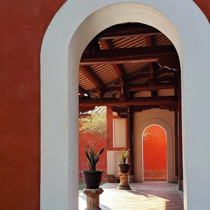 Carte Postale Confucius Temple • Tainan • Taïwan • Photographie • ©La Touch'Turkoiz