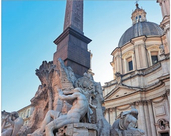 Postcard • Piazza Navona • Roma • Italia • Photography • ©La Touch'Turkoiz