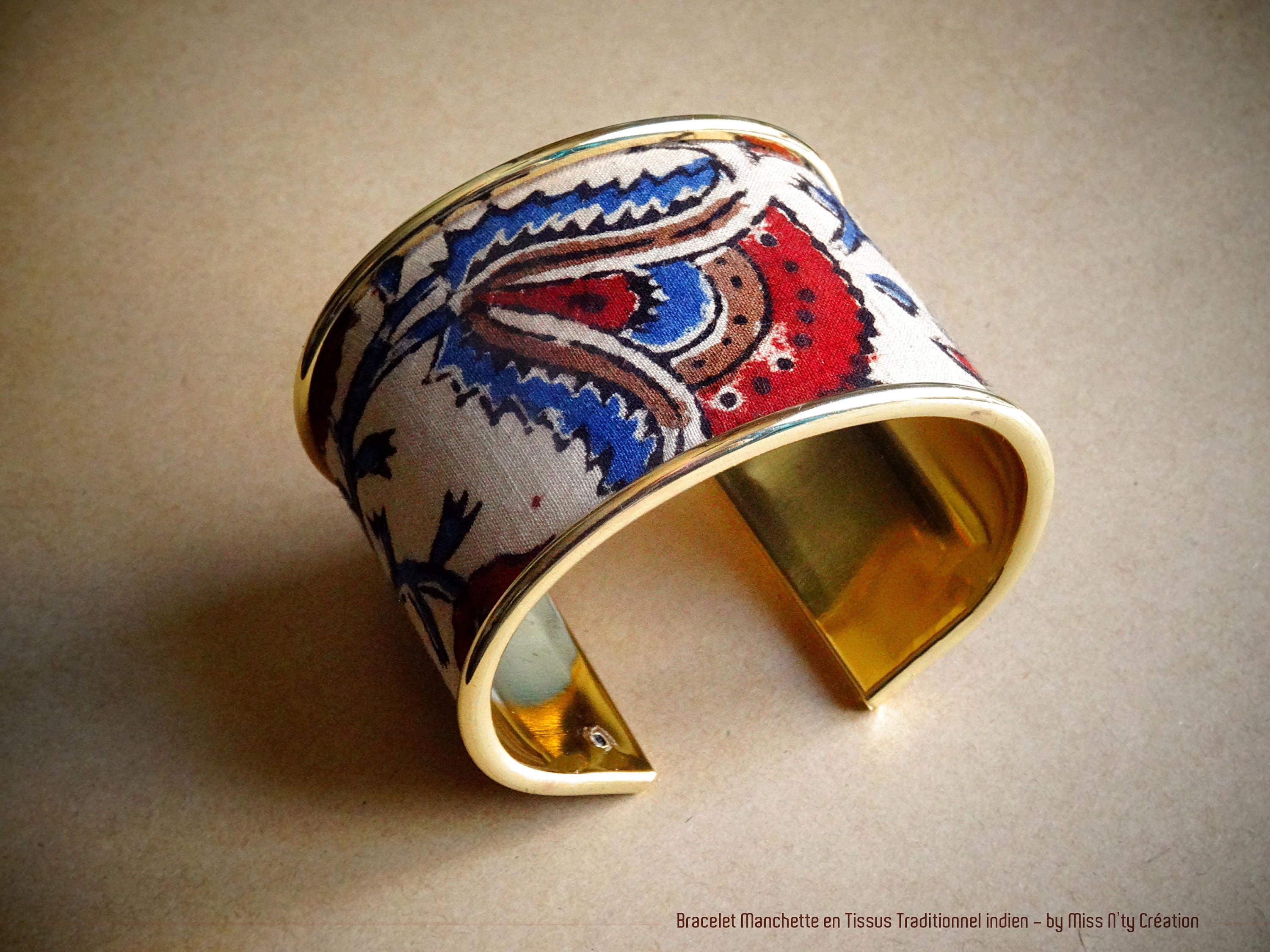 Collection: Indian Colors Cuff Bangle Bracelet in 