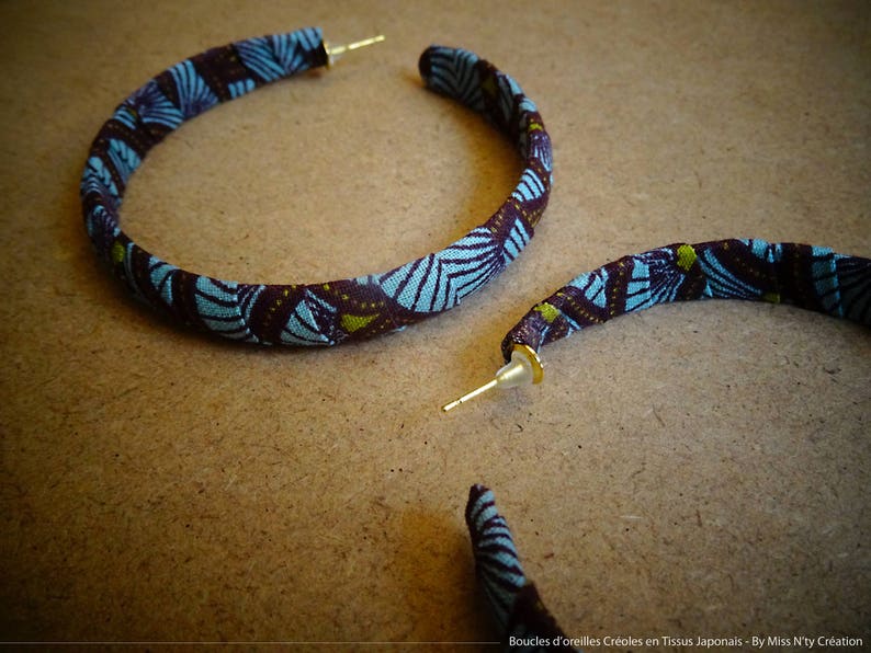 japanese Design Japanese Traditional Fabric Ethnic Earrings
