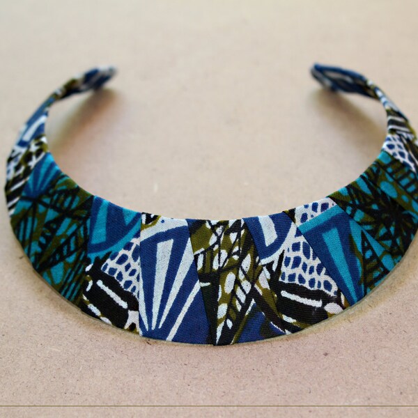 Ras Necklace Neck / Chest / Ethnic / Africain Wax 