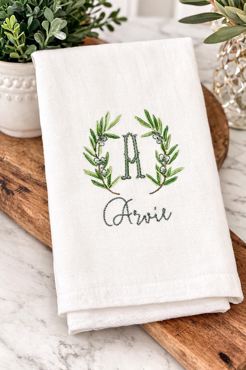 BlumersEmbroidery Kitchen Dish Towel - Thumbnail 3