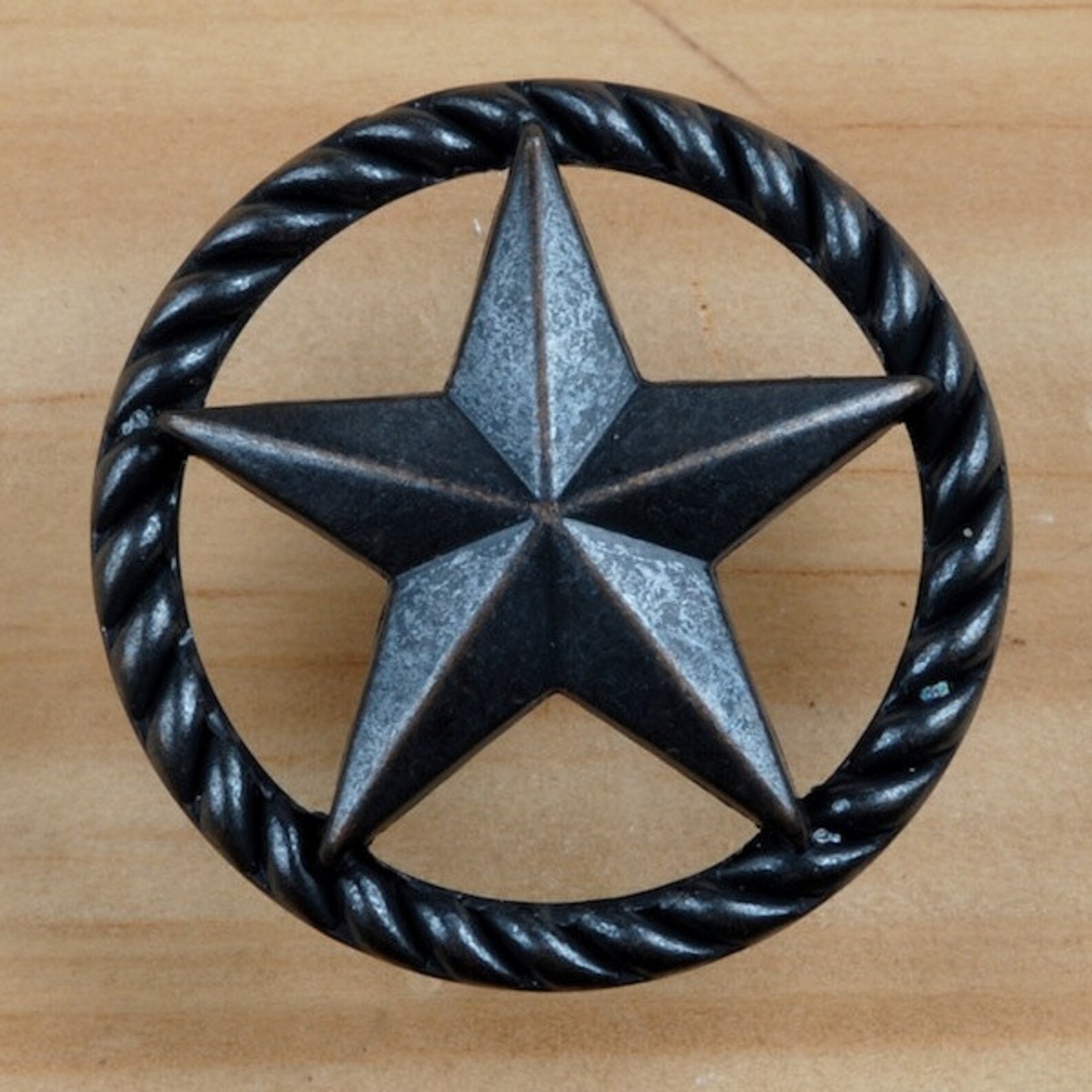 Set of 6 Thin Rope Star Drawer Pulls or Knobs. Etsy