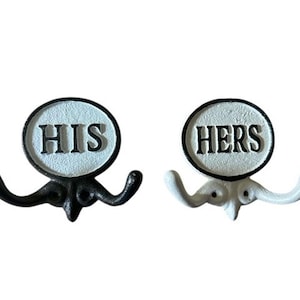 His N Her Bath Hooks
